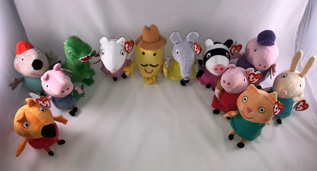 Freddy fox peppa pig figure hot sale
