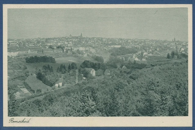 Remscheid Gesamtansicht, gelaufen 1948 (AK4370)