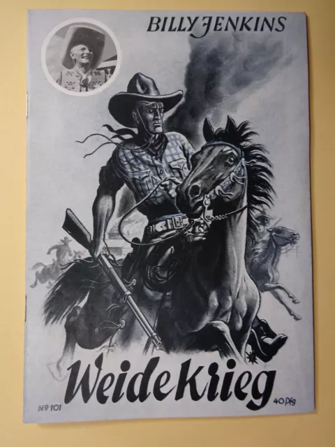 Billy Jenkins Uta-Verlag Wildwestroman Westernroman 1949-1963 Original Nr. 101