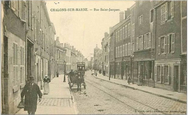 51.Chalons Sur Marne.rue Saint Jacques