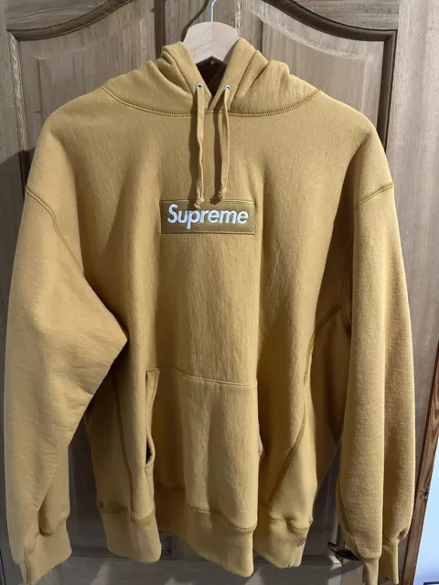 LOUIS VUITTON X Supreme Box Logo Hoodie 100%Authentic Monogram Large  £400.00 - PicClick UK