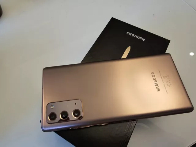 Samsung Galaxy Note20 5G SM-N981B/DS - 256GB - Mystic Bronze (Unlocked)