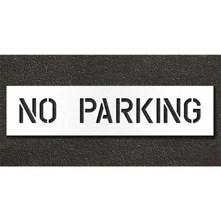 Rae Stl-108-70632 Pavement Stencil,No Parking, Stl-108-70632