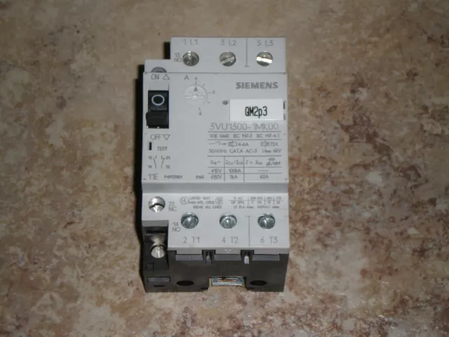 Siemens 3VU1300-1ME00 Circuit Breaker Free Shipping! 3VU13001ME00