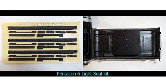 Pentacon 6 Light Seal 3pcs Kit replace Sponge Adhesive From Japan Film Camera