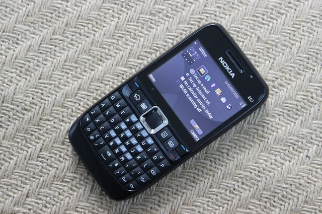 Nokia E Series E63 - Black (Unlocked) Smartphone
