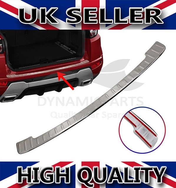 CHROME REAR BUMPER S.steel Scratch Protector For Range Rover Evoque