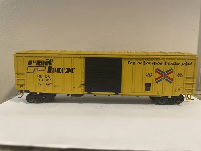 Athearn 50’ Box Car Rail Box Ho Scale Like New