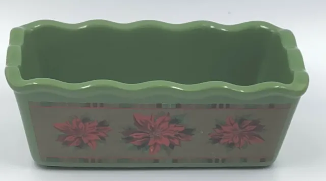 "Sartén de gres de cerámica verde pequeña Nantucket 3"" x 5"