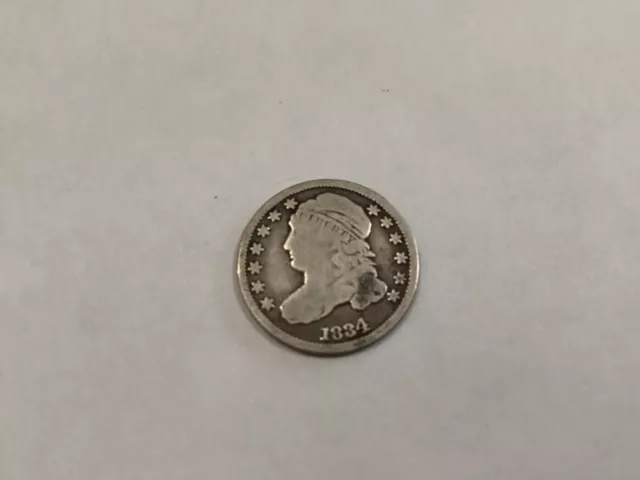 1834 Capped Bust Dime Type Coin