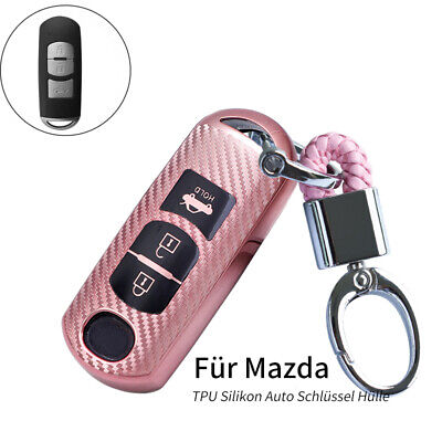 Auto Smartkey Funk Schlüssel Gehäuse 2 Tasten für Mazda 2 3 6 CX-3 CX-5 MX-5 
