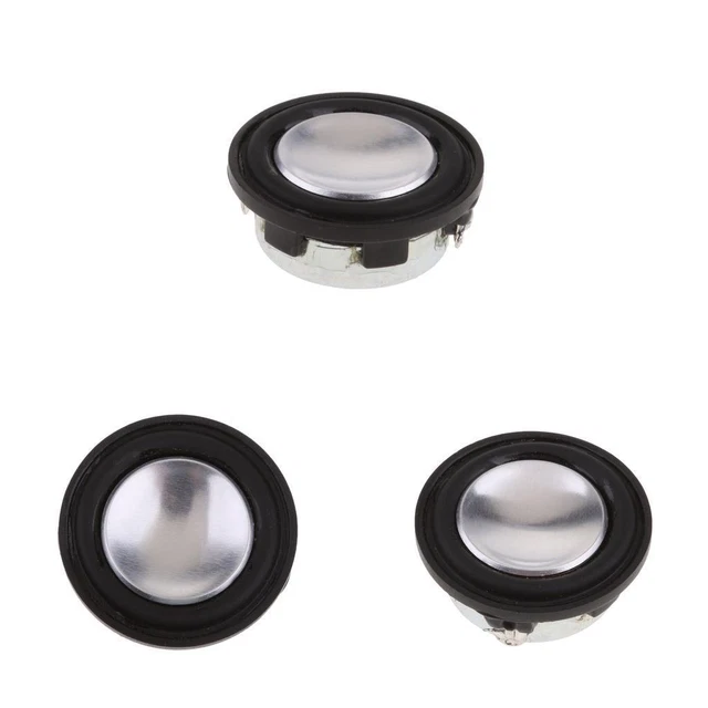 3Pcs 28mm Mini 2W Stereo Audio Lautsprecher 1 "Full Range DIY Lautsprecher Hifi