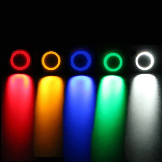 SELF LOCKING 22MM Stainless Steel Push Button Switch LED Indicator 110 ...