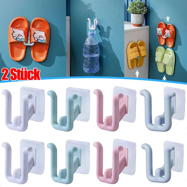 2 Stück Wandhalterung Schuhhalter Selbstklebend Schuh Regal Halter für Tragbare