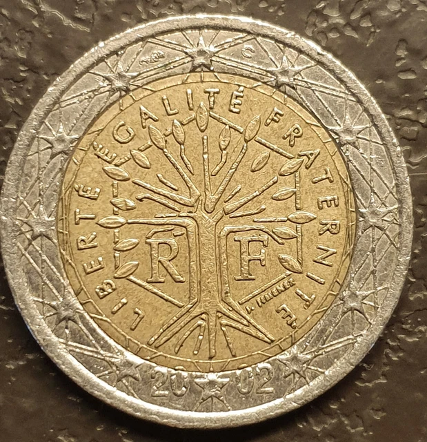 2 Euro Liberte Egalite Fraternite 2002 2 EURO MÜNZE Frankreich 2002 Liberte Egalite Fraternite Fehlprägung EUR