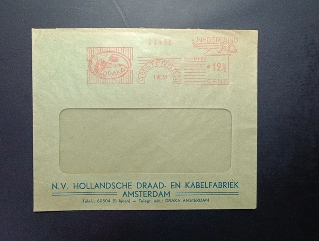 AFS Amsterdam Netherlands 1938 free stamp