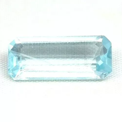 SHOLA Echt 4,00 Ct Natürlicher Aqua Blau Aquamarin aus Brasilien