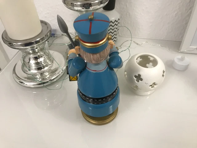 ALTES DDR RÄUCHERMÄNNCHEN 20 cm Unbenutzt in OVP  SOLDAT WÄCHTER WACHMANN ! TOP 4