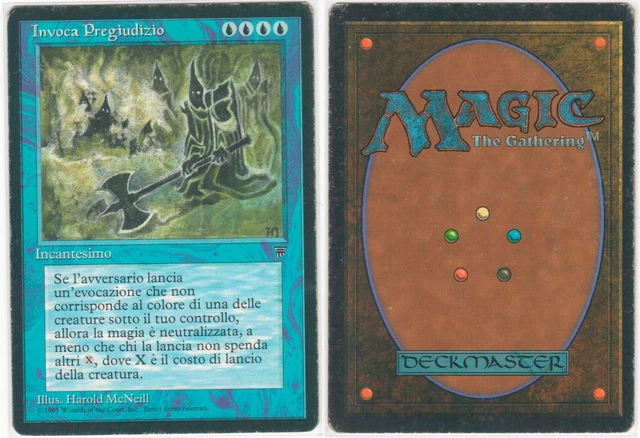 MTG  Invoke Prejudice イタリア語 Invoke Prejudice | Legends - Italian | Star City Games