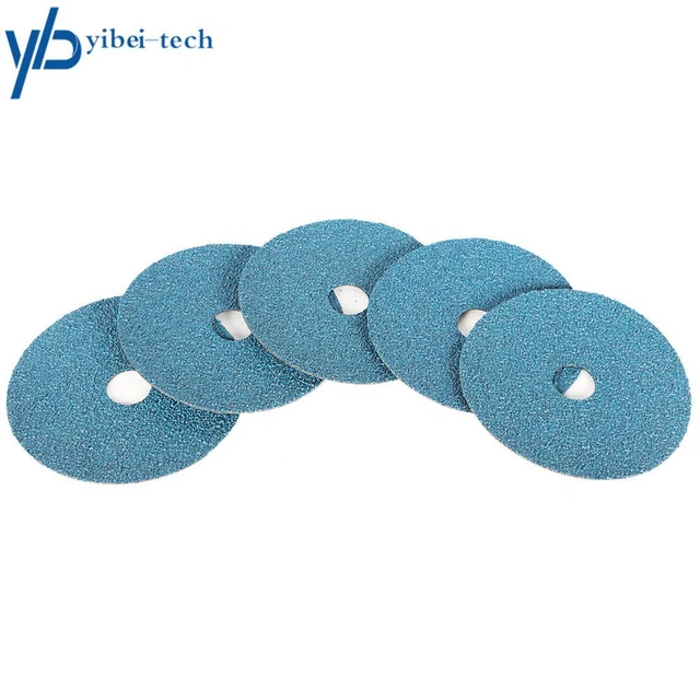 25Pcs 7" x 7/8" Zirconia Resin Fiber Disc Grinding and Sanding Discs 24 Grit