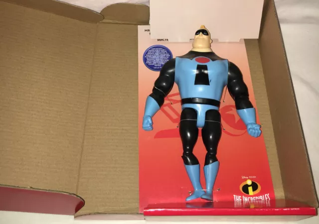 Disney pixar The Incredibles Blue Mr Incredible 8" Action Figure New