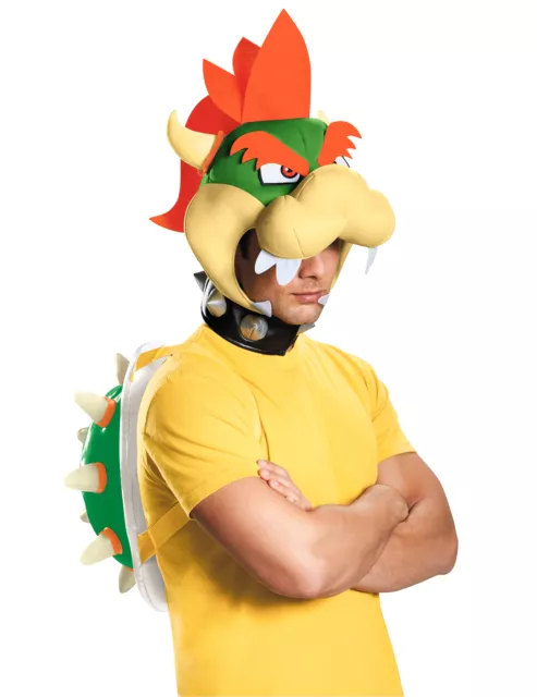 Bowser-Accessoire-Set für Erwachsene Nintendo-Lizenzartikel 2-teil - Cod.270765