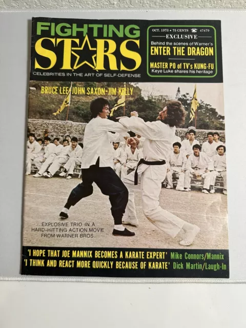 FIGHTING STARS #1 (1973)- Premiere Issue - Bruce Lee 🐉 ENTER THE DRAGON 🐉