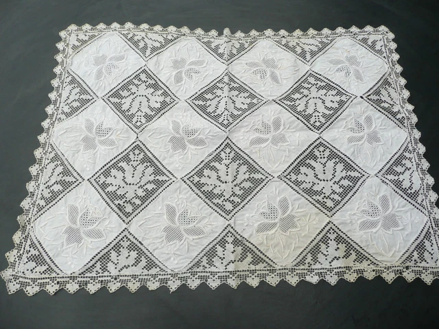 Nappe, centre de table, brodé, dentelles | Kaufen auf