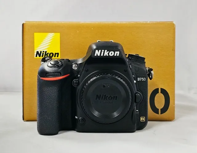 # Nikon D750 Digital SLR Camera Full Frame 24.3MP No WiFi (11345 CUT) MINT