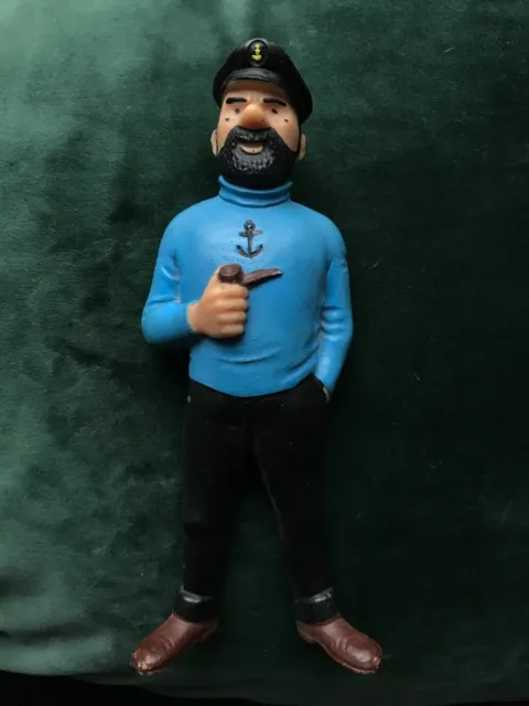 Figurine Pouet Sica Tintin Haddock TBE