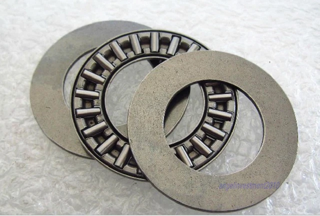 10pcs NEW AXK0619  Thrust Needle Roller Bearing + Washers 6x19x2mm