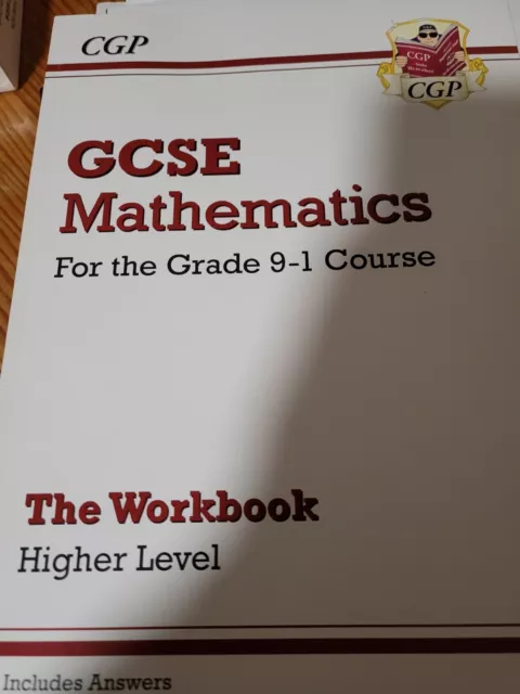 CGP GCSE AQA Mathematics For The Grade 9-1 Course Higher Level Workbook