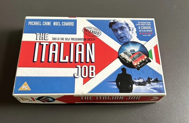 &THE ITALIAN JOB& video tape (special box with postcards) £5.50 ...