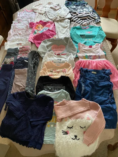 Little Girls Huge Joblot 4 Clothes Age 2-3 Years Great Condition