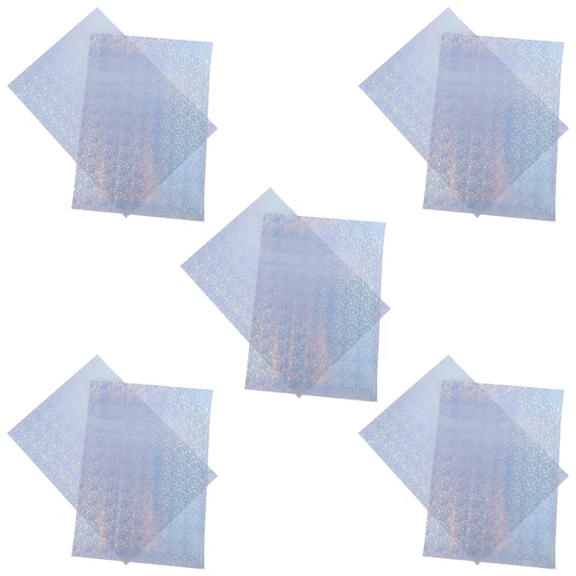 10 Pcs Regenbogen-Druckpapier Holografisch Fotopapier Druckerpapier