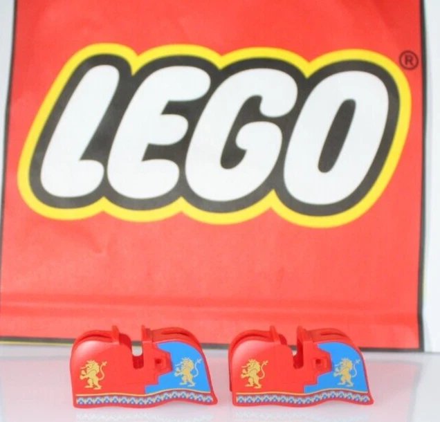 LEGO Castle Lion Knight Torso Minifigure Body Part 10305 910029 973pb4841c01 x 5