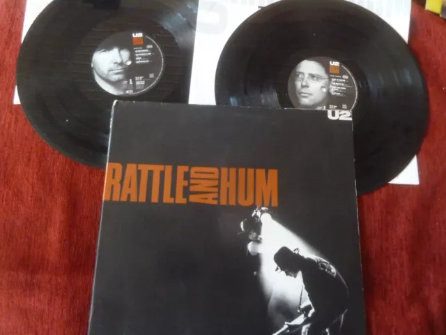 U2 - Rattle and Hum    DLP 1988 im Klappcover Spec. Innencover