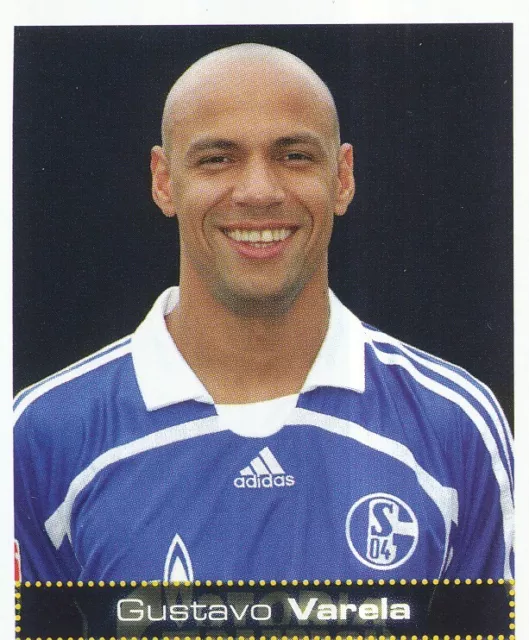 434 Gustavo Varela # Uruguay Fc.schalke 04 Sticker Panini Fussball 2008