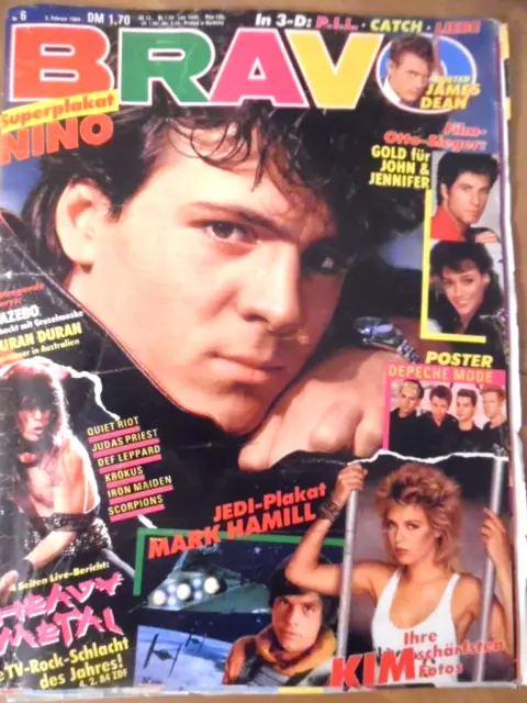 BRAVO 6 - 1984 D Nino Kim Wilde Gazebo Nena Harrison Ford PIL Duran Breakdance