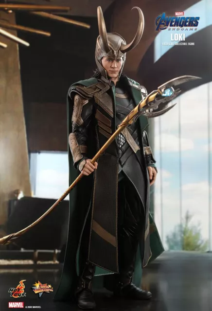 ¡Limpieza! Figura De Acción Loki Laufeyson Hot Toys 1/6 Avengers: Endgame Mms579