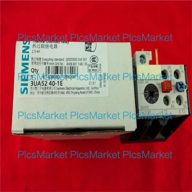 1PC NEW SIEMENS Thermal Overload Relay 3UA5240-1E 2.5-4A