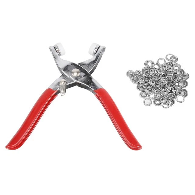 Bottone A Pressione In Plastica T5 Con Kit Di Utensili Per Pinze A Scatto, Macch - Foto 9