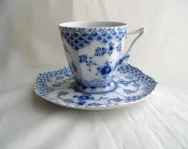 Royal Copenhagen Blue Fluted Full Lace Face First Grade Product