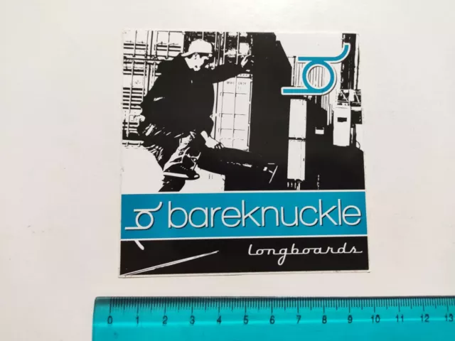 Autocollant Bareknuckle Longboards Autocolant Vintage 80s Original