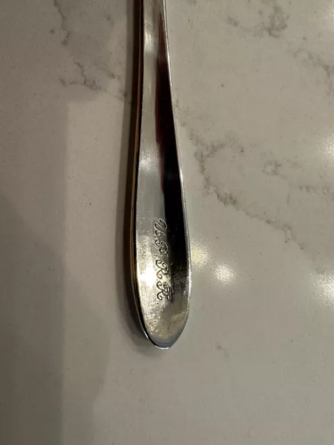 UP Union  Pacific Railroad Dining Car Silver Ice Tea Spoons Rare 32ct.