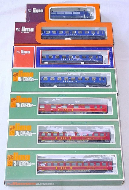 Locomotive Diesel Lima Ho 1/87 DB V80008 Rouge - LM035, 201626L, Italie