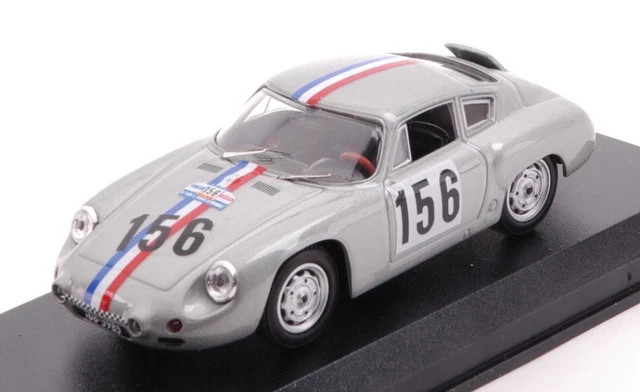 Diecast model cars Porsche Abarth 1/43 Best No.37 24h Le Mans 1961