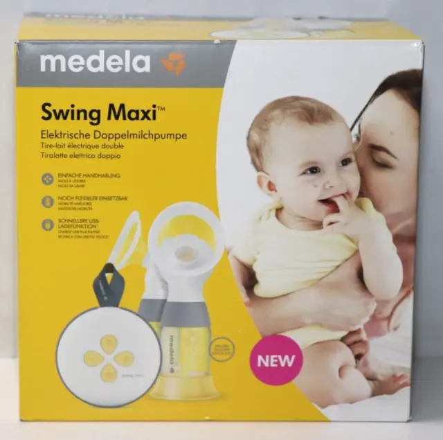 Medela Swing Maxi Doppel-Milchpumpe 2-Phasen-Expression-Technologie