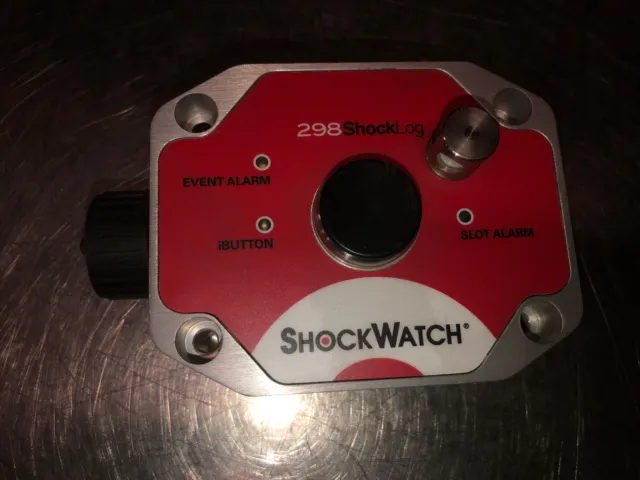Shockwatch 298 Shozo Electronic Transportüberwachung Datenlooger Stoßmessung