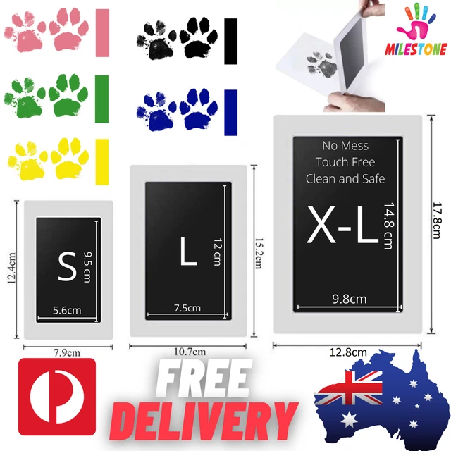 Pet Cat Dog Paw Print Bird Souvenir Non-Toxic Ink Pads Kit